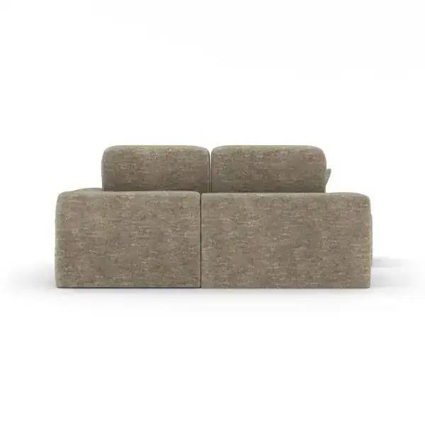SECTIONAL W/OTTOMAN - TAUPE