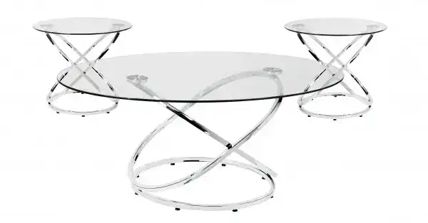 3-PIECE COFFEE SET - SILVER