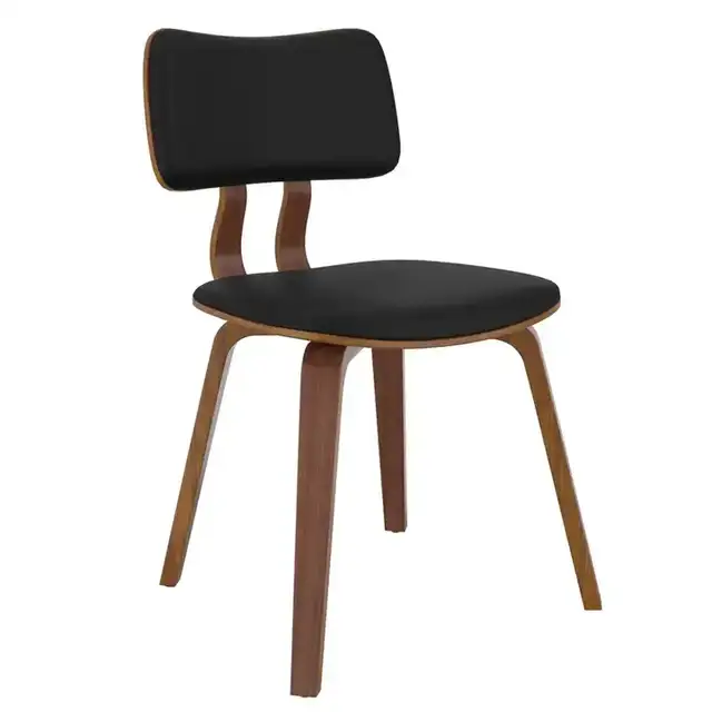 Zuni Dining/Lounge Chair, Faux Leather — 1 Chair