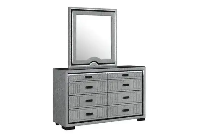 Isabella-Grey - Dresser & Mirror