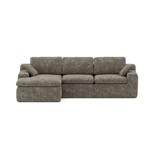 SECTIONAL - BROWN