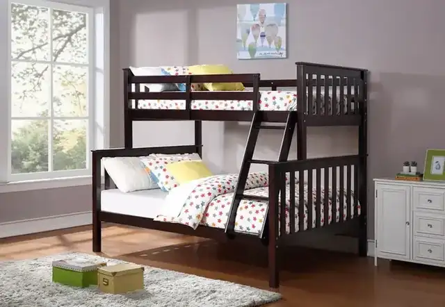 B 102 Single/Double Bunk Bed - Espresso