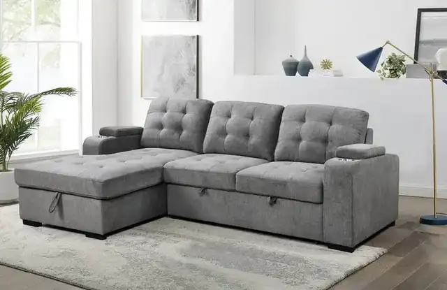 IF 9050 - LHF Sofabed Sectional