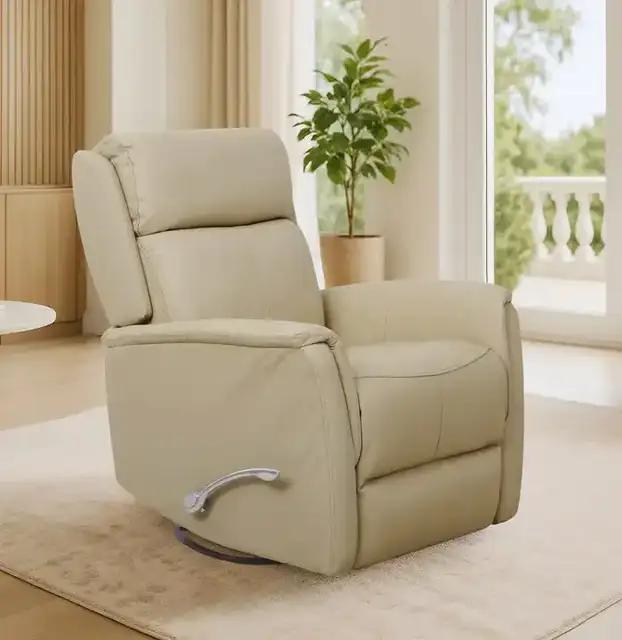IF 6384 - Recliner (Ivory Leather)