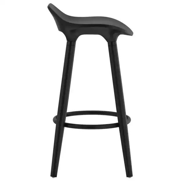 Trex 26" Counter Stool, Set of 2 in Black and Black