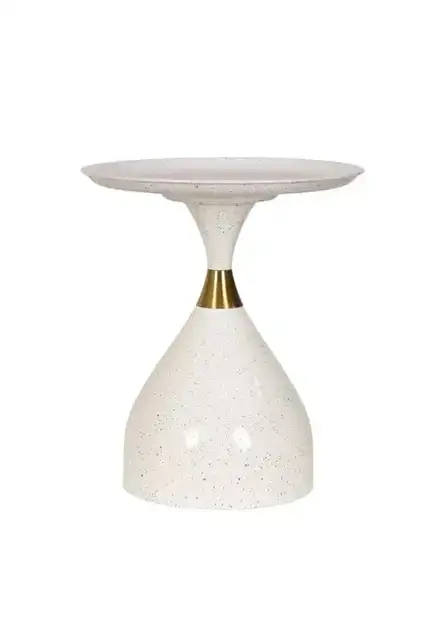 ACCENT TABLE - WHITE