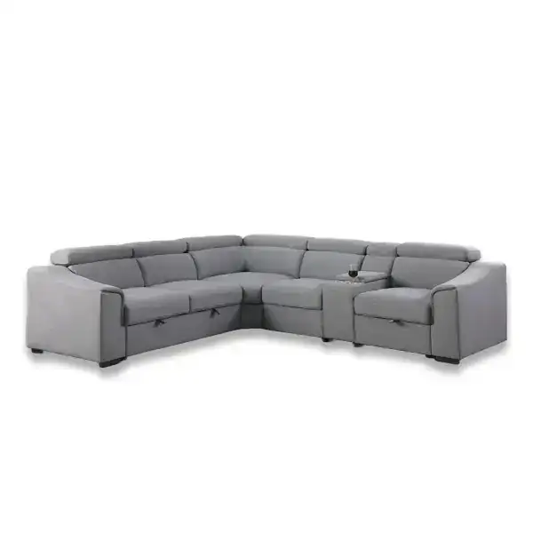 LHF SECTIONAL SOFA BED - GREY