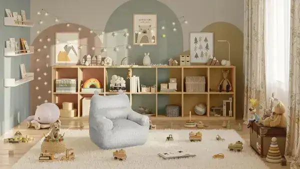 KIDS' CHAIR - GREY