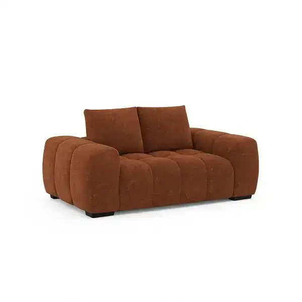 LOVE SEAT - RUST