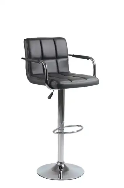 ST 7734-G - Bar Stool - Grey PU
