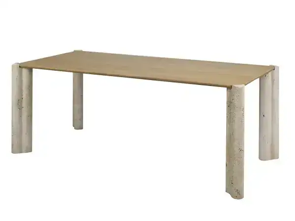 DINING TABLE - OAK