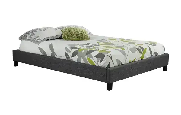 QUEEN PLATFORM BED FRAME - GREY