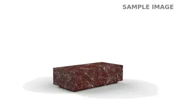 COFFEE TABLE - BURGUNDY