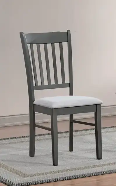 C 1031 - Chair (Grey Fabric) — 1 Chair