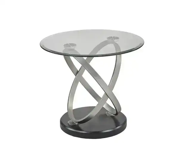END TABLE - SILVER/BLACK