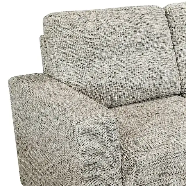 Draga Sofa with Reversible Chaise & Bed & Storage in Beige
