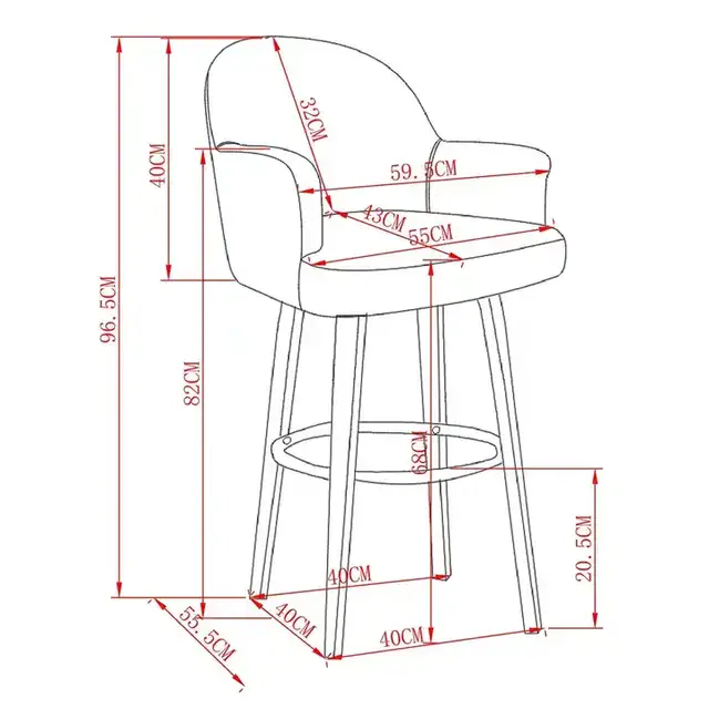 Torra 26" Counter Stool with Swivel, Set of 2 in Oat and Washed Oak