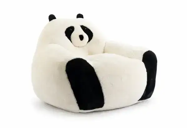 KIDS' CHAIR - WHITE/BLACK