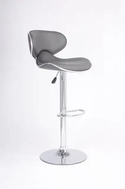 ST 7704-G - Bar Stool - Grey PU