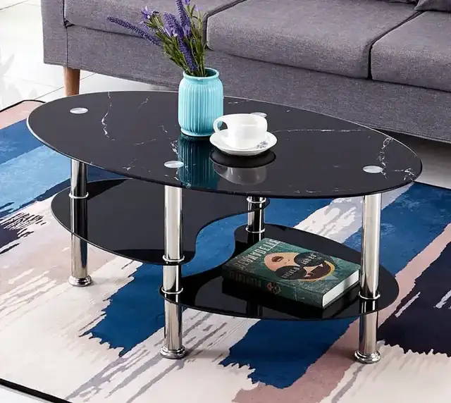 IF 2028 - Coffee Table (Black Marble)