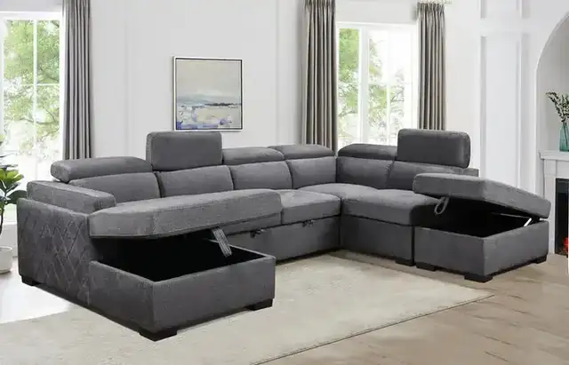 IF 9090 - LHF Sofabed Sectional
