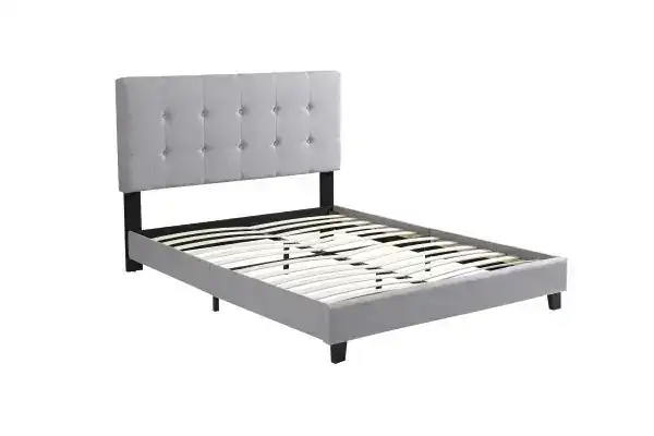 FULL PLATFORM BED, SILVER