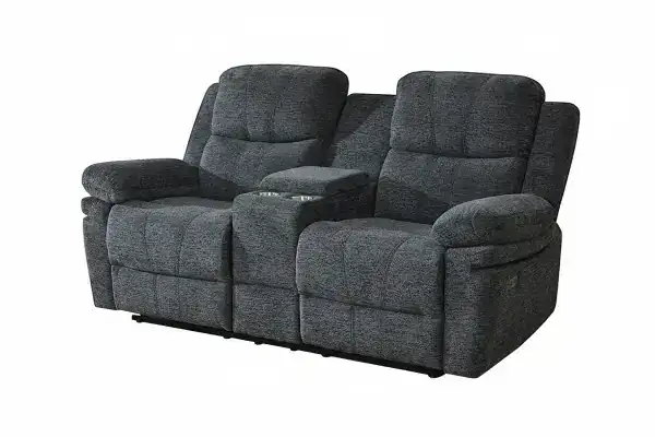 POWER RECLINER LOVE SEAT - CHARCOAL