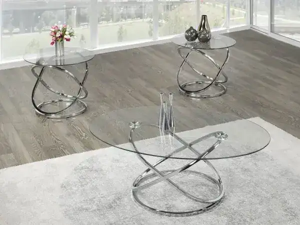 3-PIECE COFFEE SET - SILVER