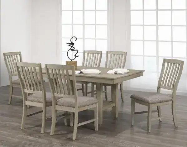 DINING CHAIR, SET OF 2, CHAMPAGNE