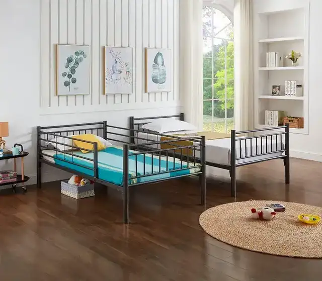 B 512-G - S/S Bunk Bed (Grey)
