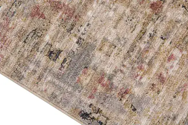 7 X 9 AREA RUG - TAN/BROWN/RUST