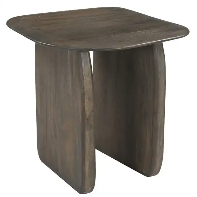 Bazul Organic Accent Table in Mocha