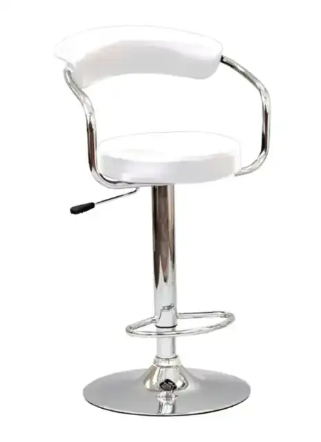 ST 7500 - Bar Stool - White PU