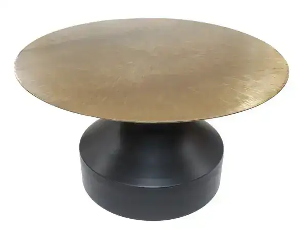 COFFEE TABLE - BLACK/GOLD
