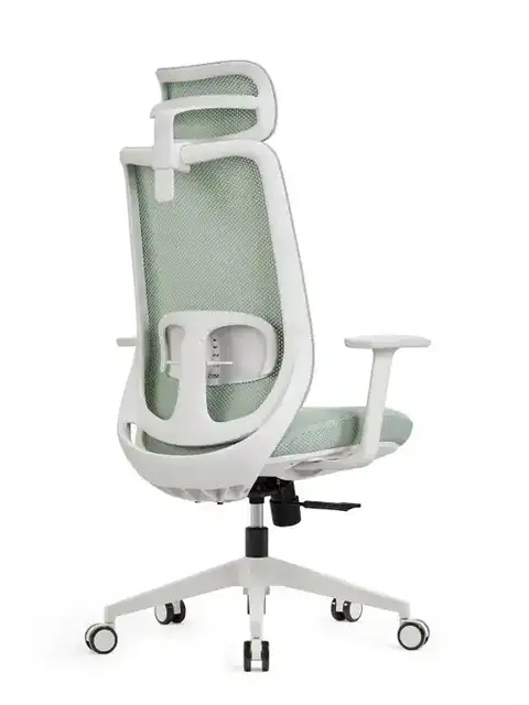 OFFICE CHAIR - SAGE GREEN/WHITE