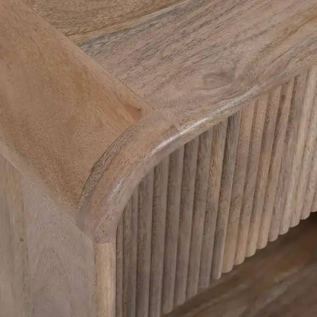 Amoli 1 Drawer Accent Table in Natural