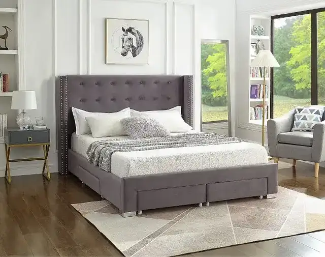 IF 5320 (Grey) Bed