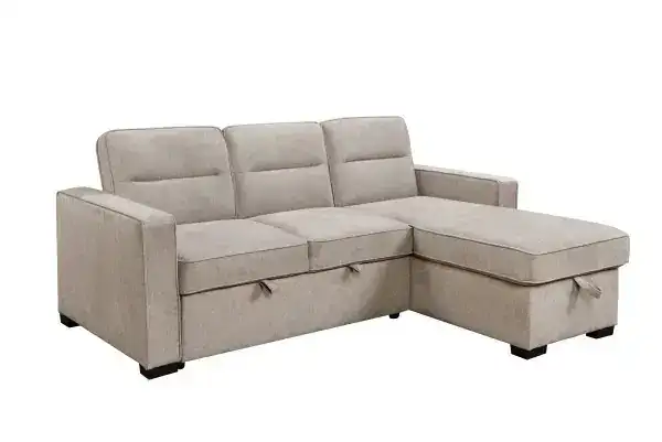 SECTIONAL SLEEPER - TAUPE