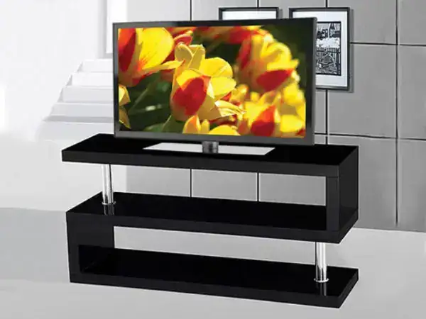 IF 5015-B - TV Stand (Black High Gloss)