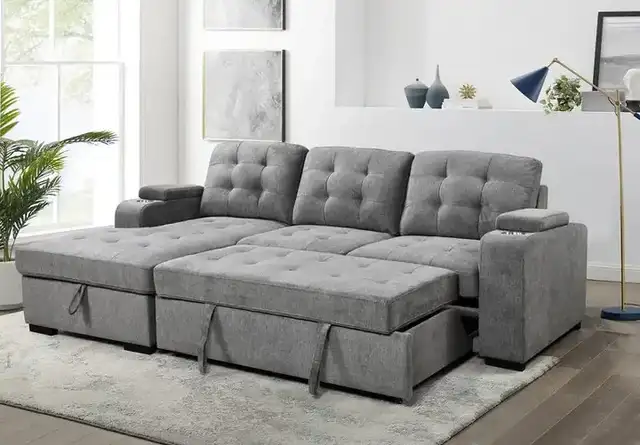 IF 9050 - LHF Sofabed Sectional