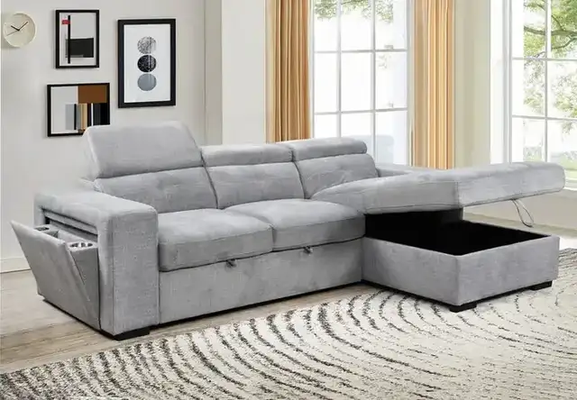 IF 9081 - RHF Sofabed Sectional