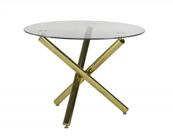 DINING TABLE - GOLD