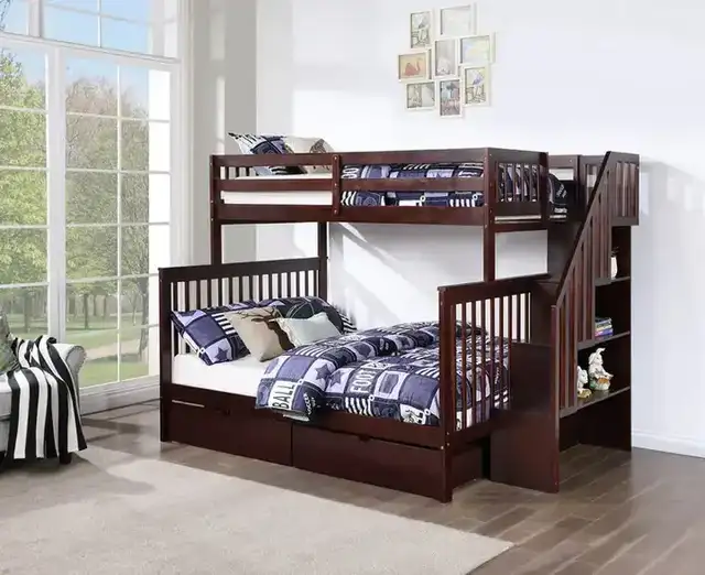B 1850 - 39"/54" Bunk (Esp)(Reversible stairs)