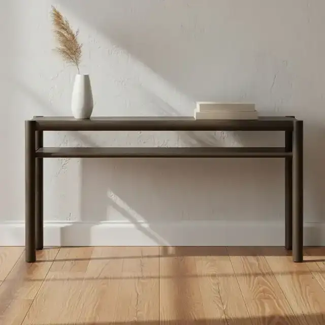 Advik Console Table, 63" in Mocha