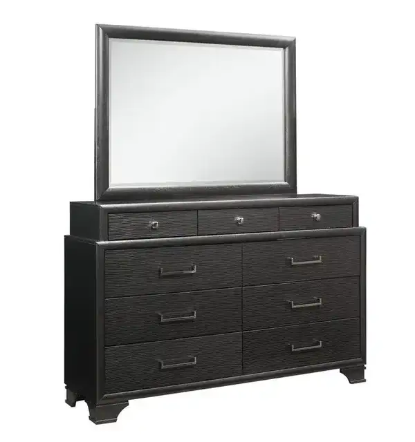 Jordyn-Grey 'Ava' - Dresser & Mirror