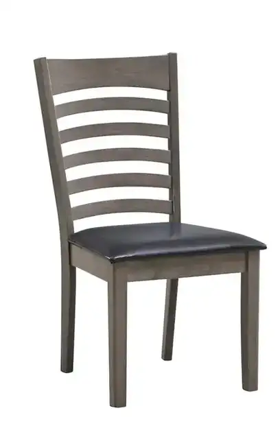 C 1081 - Chair (Black PU) — 1 Chair