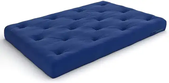 8A Futon Mattress 8" Thickness Deluxe - Blue
