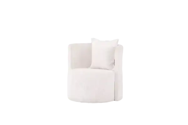 ACCENT CHAIR - WHITE — 1 Chair