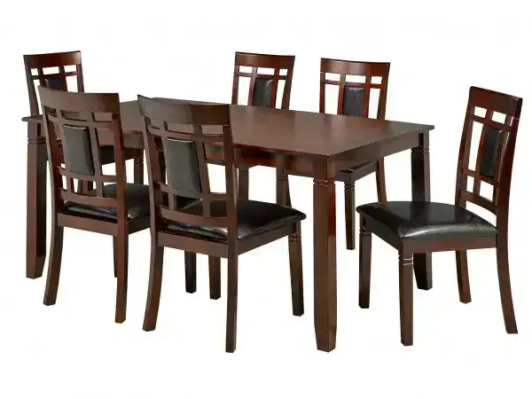7-PIECE DINING SET - ESPRESSO