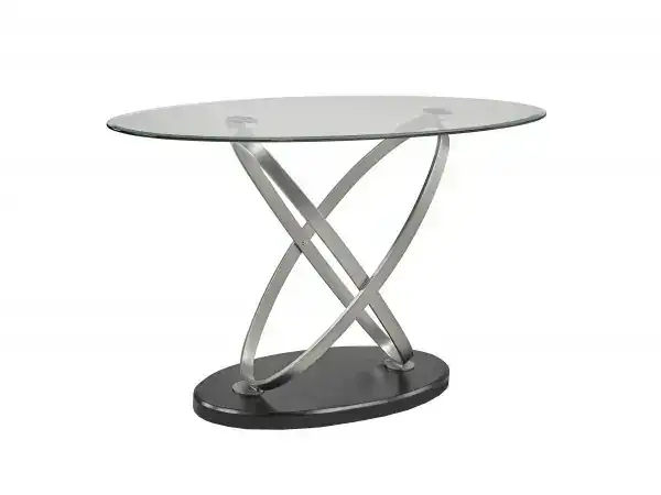 SOFA TABLE - BLACK/SILVER